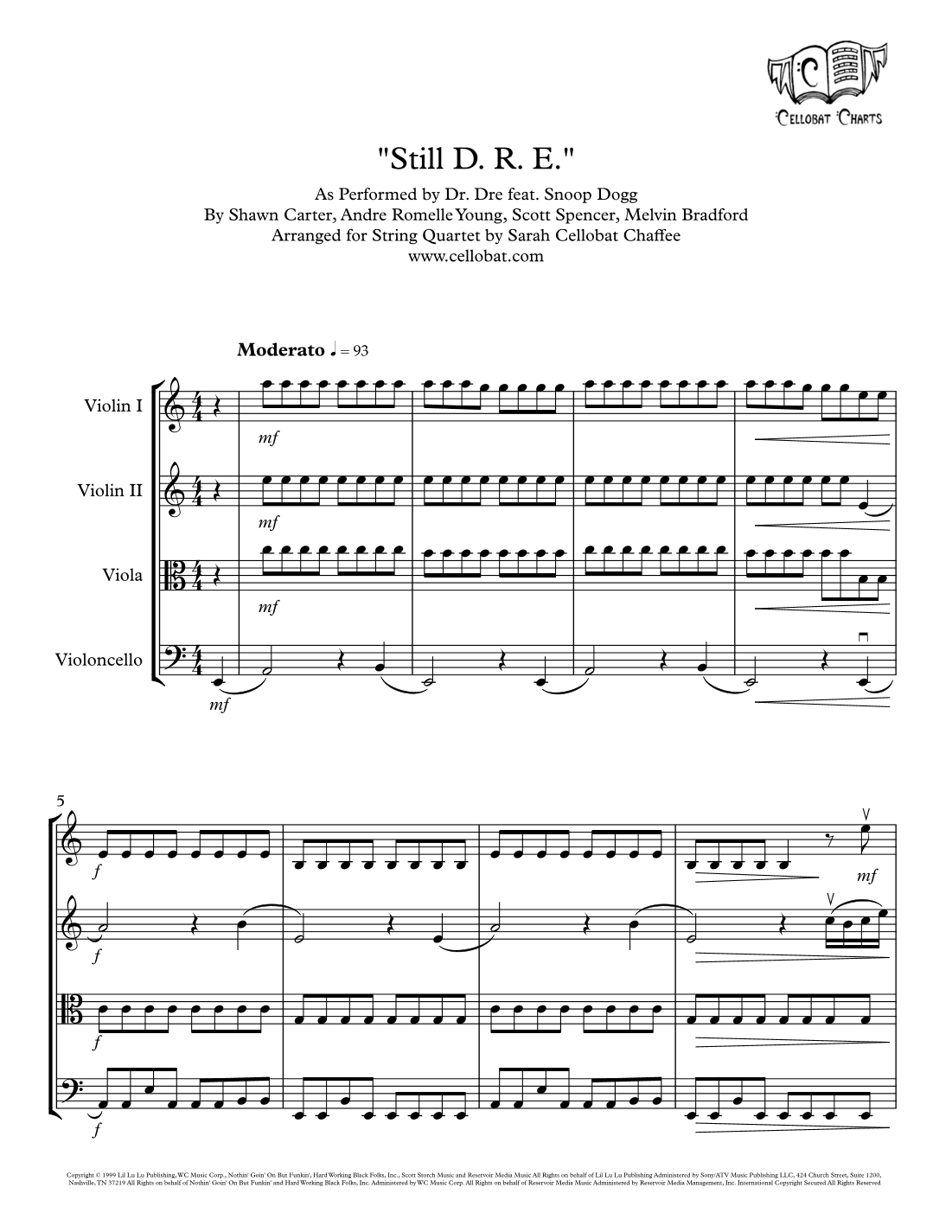 Still D.r.e. (arr. Sarah Cellobat Chaffee)