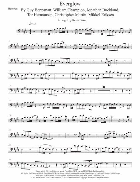 Everglow (arr. Kevin Busse)