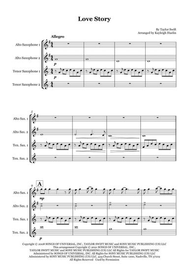 Love Story (arr. Kayleigh Huelin)