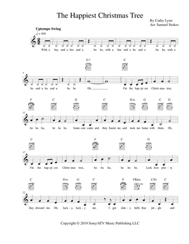 The Happiest Christmas Tree (arr. Samuel Stokes)
