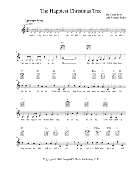 The Happiest Christmas Tree (arr. Samuel Stokes)