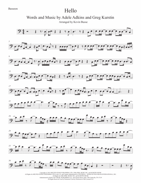 Hello (arr. Kevin Busse)