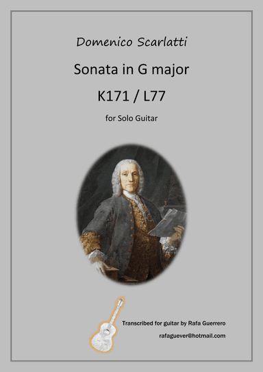 Sonata K171 / L77 (arr. Rafa Guerrero)