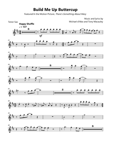 Build Me Up, Buttercup (arr. David Lartey)