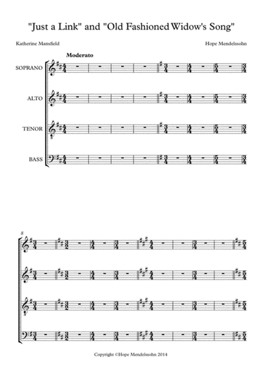 "The Ring" and "Old-Fashioned Widow's Song"