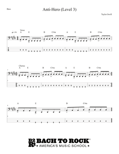 Anti-hero (arr. Bach to Rock)