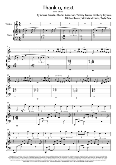 Thank U, Next (arr. Funtom)