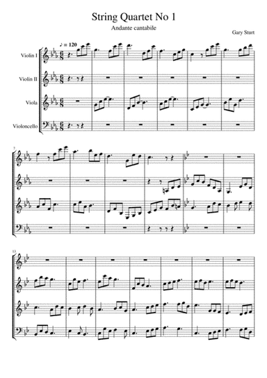 String Quartet slow movement