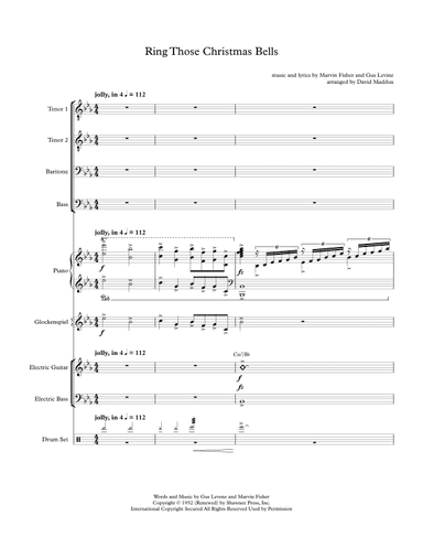 Ring Those Christmas Bells (arr. David Maddux)