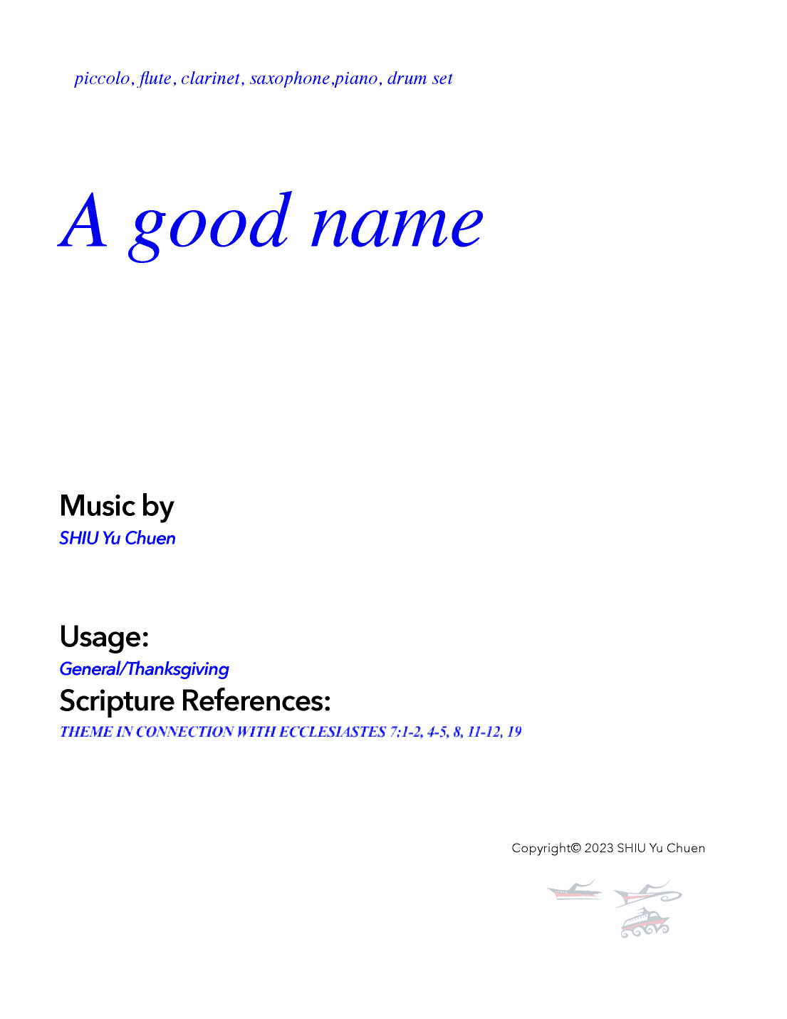 A good name