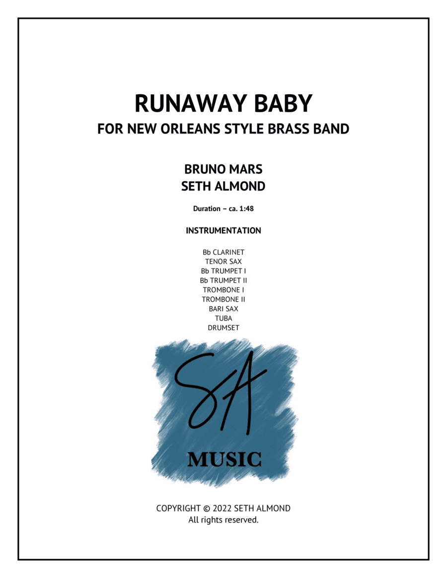 Runaway Baby (arr. Seth Almond)