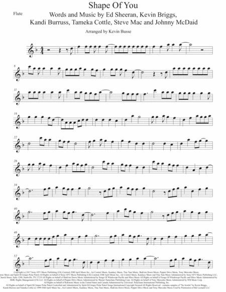 Shape Of You (arr. Kevin Busse)