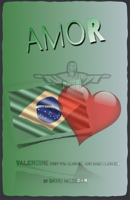 Amor, (Portuguese for Love), Clarinet and Bass Clarinet Duet