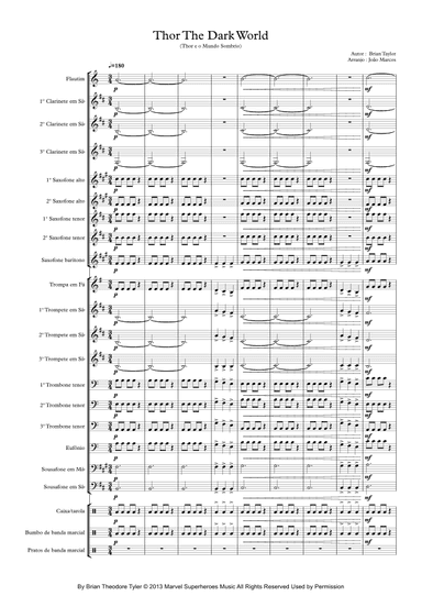 Thor: The Dark World (arr. João Marcos Maciel)