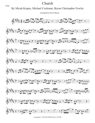 Church (take Me Back) (arr. Kevin Busse)