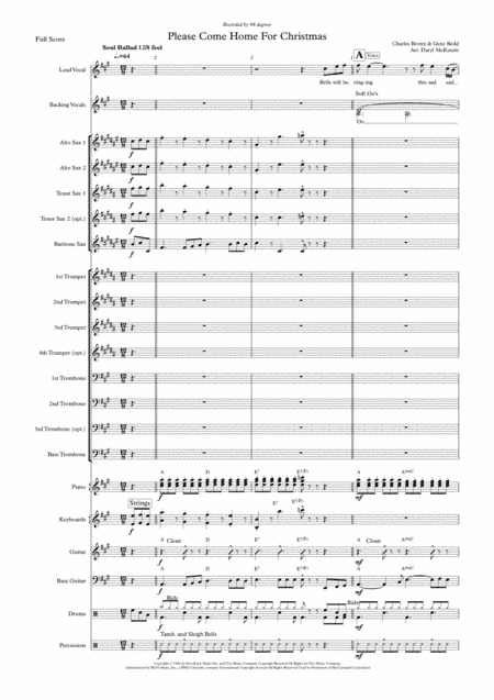 Please Come Home For Christmas (arr. Daryl McKenzie)