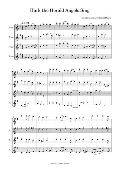 Hark the Herald Angels Sing (arr. Daniel Plante)