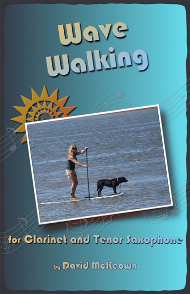 Wave-Walking, for Clarinet and Tenor Saxophone Duet
