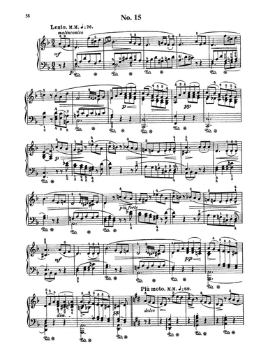 Nocturne F dur (arr. Hemsach)