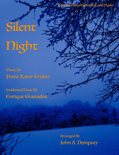 Silent Night (Trio for Flute, Tenor Sax and Piano) (arr. John A. Dempsey)
