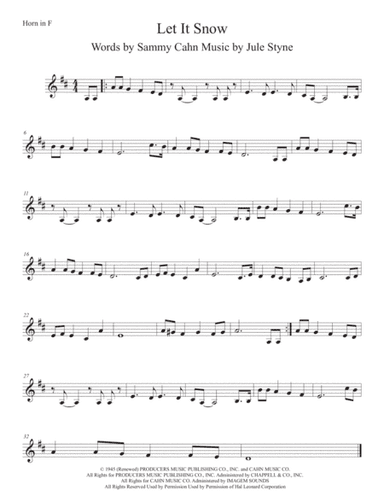 Let It Snow! Let It Snow! Let It Snow! (arr. Kevin Busse)