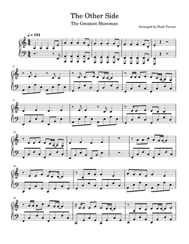 The Other Side (arr. Noah Turner)