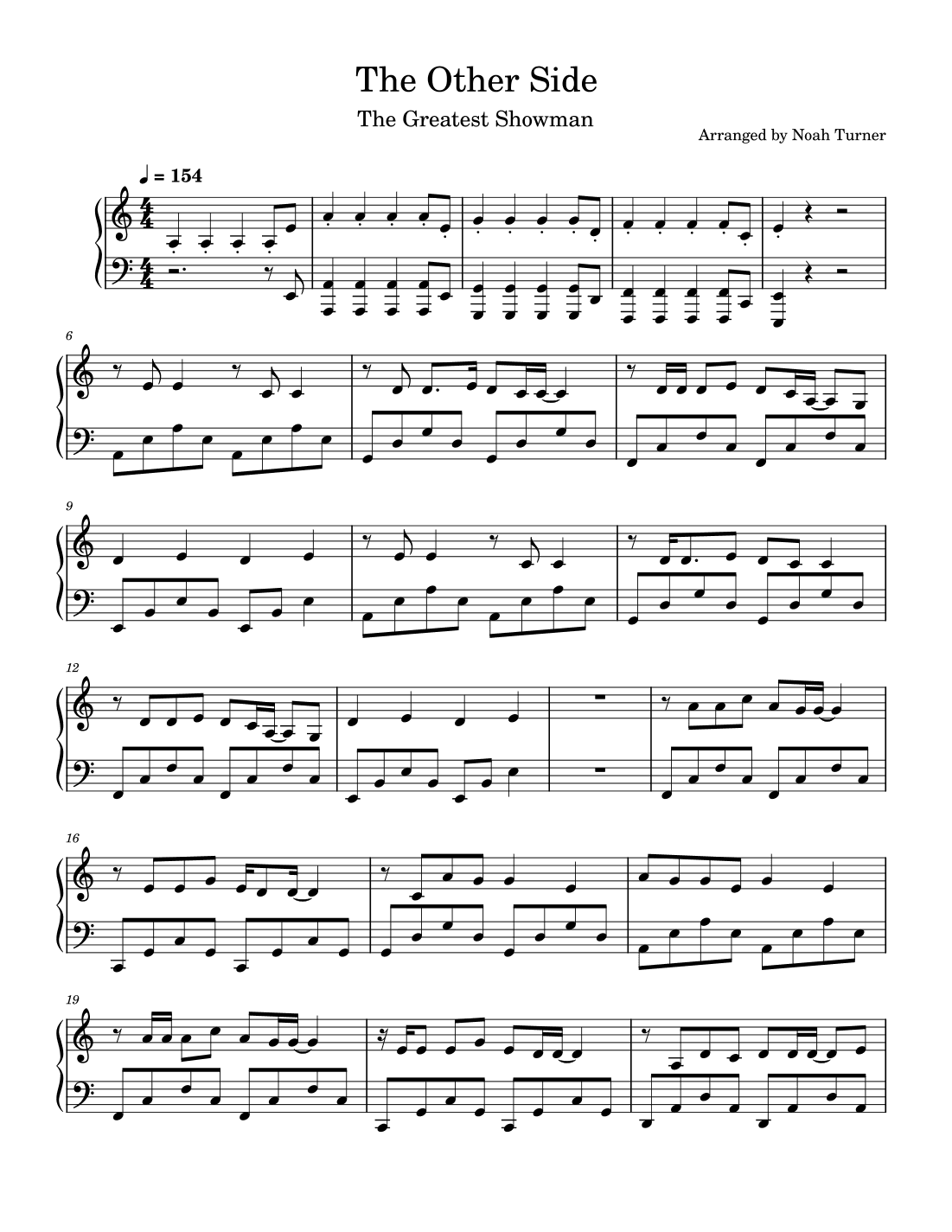 The Other Side (arr. Noah Turner)