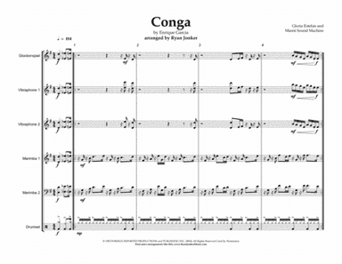 Conga (arr. Ryan Jonker)