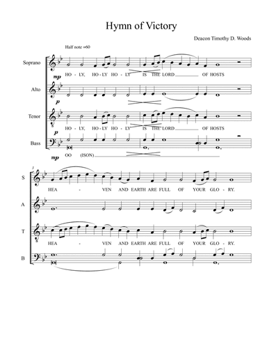 Hymn of Victory (Holy, Holy, Holy)