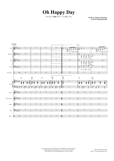 Oh Happy Day (arr. Hiroshi Yasuda)
