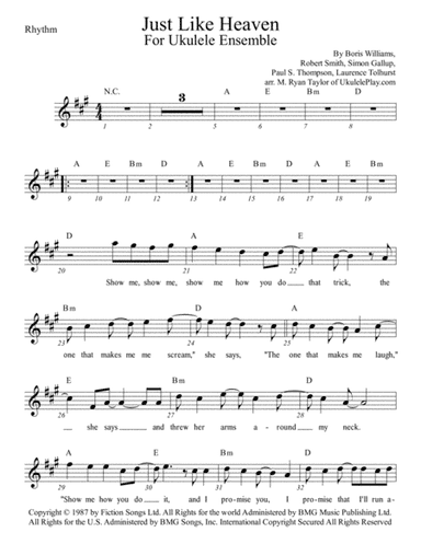 Just Like Heaven (arr. M. Ryan Taylor)