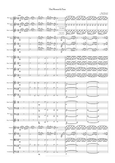 One Moment In Time (arr. Tom Rundle-Wood)
