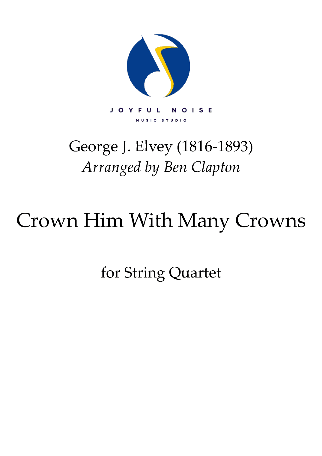 Crown Him with Many Crowns (arr. Ben Clapton)