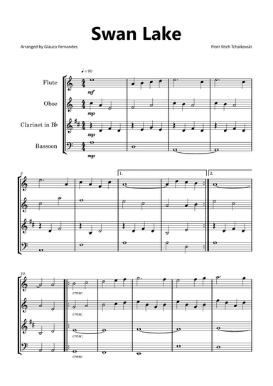 Swan Lake (arr. Glauco Fernandes)
