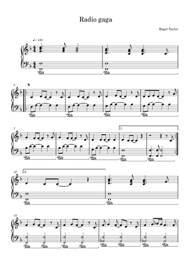 Radio Ga Ga (arr. Harvus Sylvain)