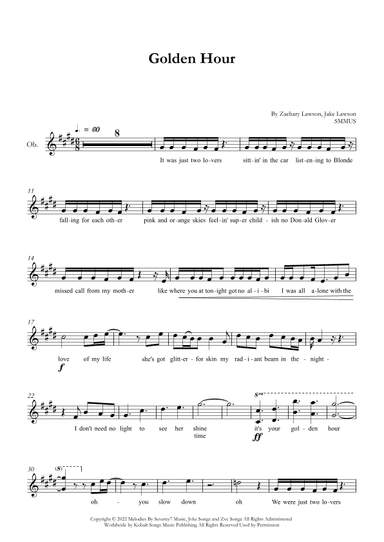 Golden Hour (arr. SMMUS)