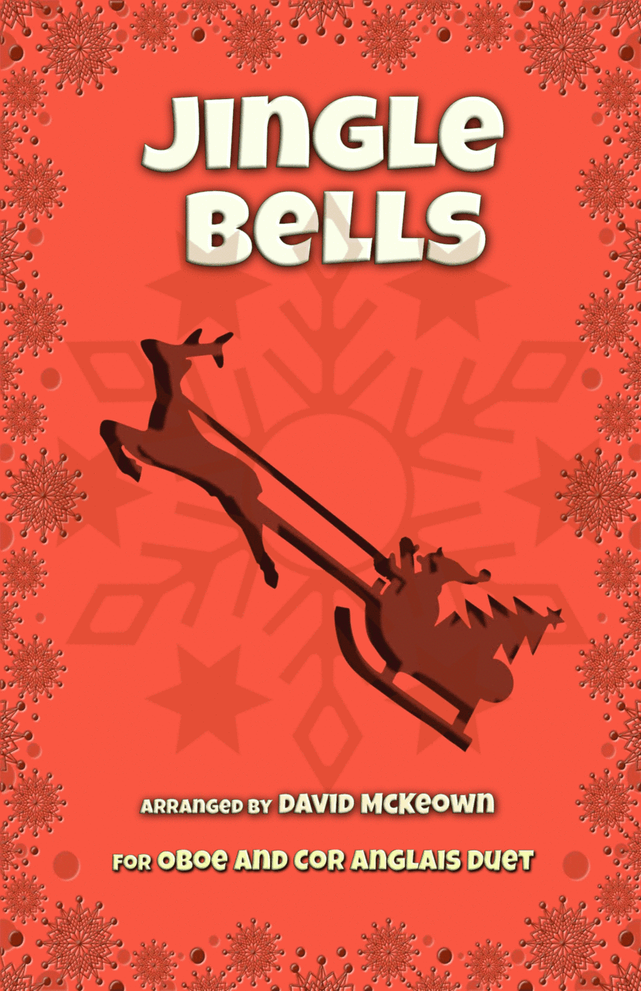 Jingle Bells, Jazz Style, for Oboe and Cor Anglais (or English Horn) Duet (arr. David McKeown)