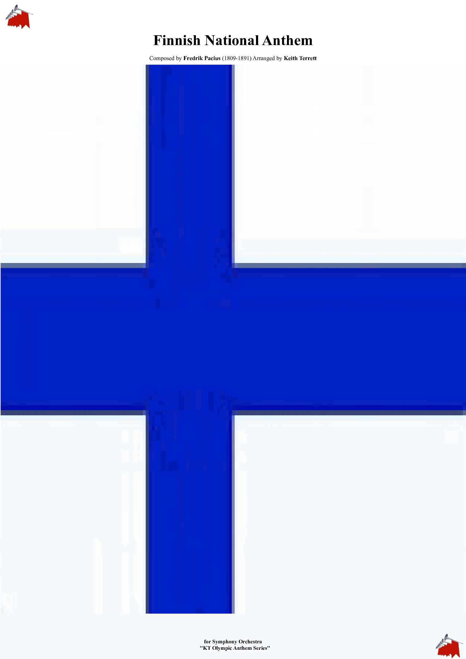Finnish National Anthem for Symphony Orchestra (arr. Keith Terrett)