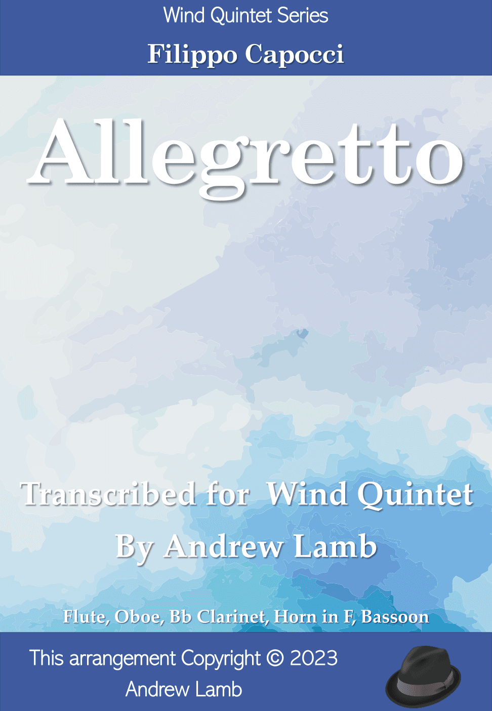 Filippo Capocci | Allegretto | for Wind Quintet (arr. Andrew Lamb)