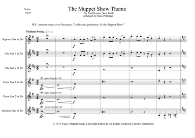 The Muppet Show Theme (arr. Russ Pottinger)