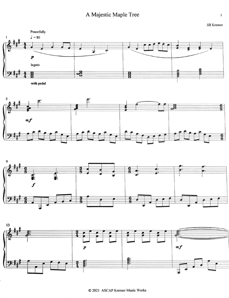 A Majestic Maple Tree