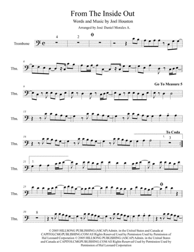 From The Inside Out (arr. José Daniel Morales A.)
