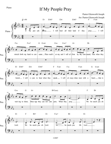 If My People Pray- A prayer song and song of meditation