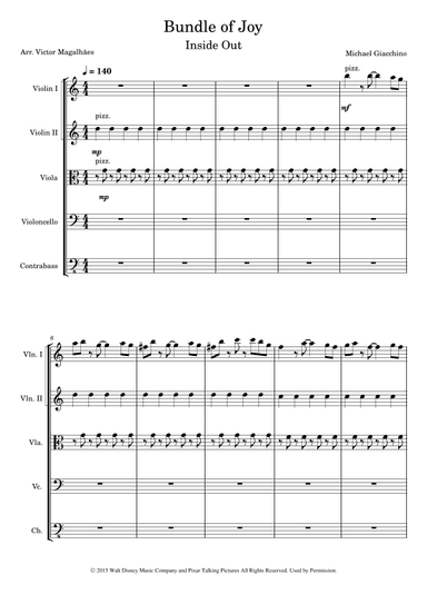 Bundle Of Joy (arr. Victor Magalhães)