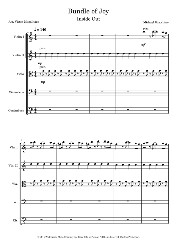 Bundle Of Joy (arr. Victor Magalhães)