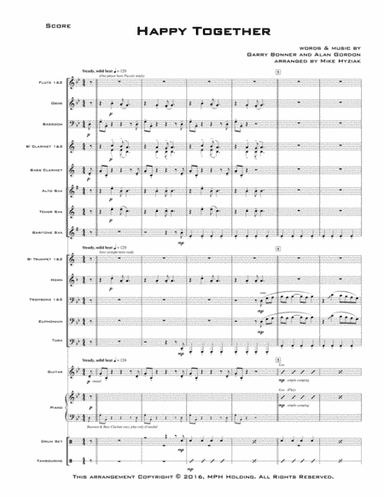 Happy Together (arr. Mike Hyziak)