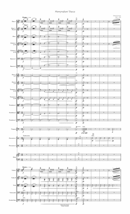 Merrymakers Dance for Orchestra (arr. Glenn Michael)