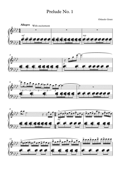 Piano Prelude No.1