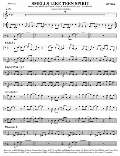 Smells Like Teen Spirit (arr. Jorge Juárez)