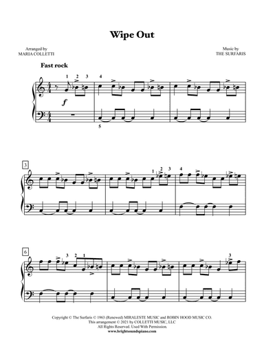 Wipe Out (arr. Maria Colletti)